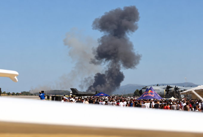 Συναγερμός στην Τανάγρα: Συνετρίβη Phantom στο Athens Flying Week